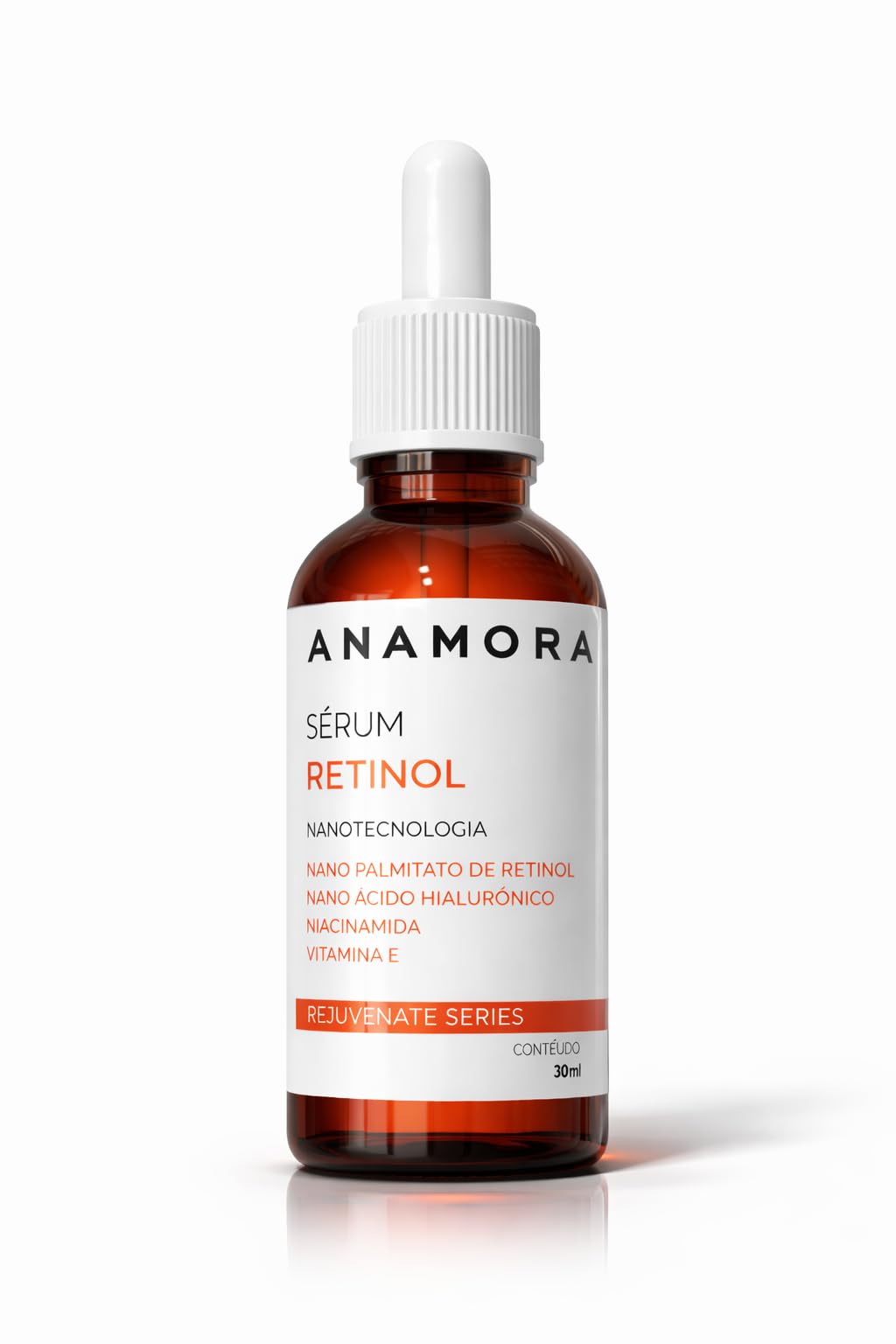 Sérum Retinol Completo com Ácido Hialurônico + Niacinamida – Anti